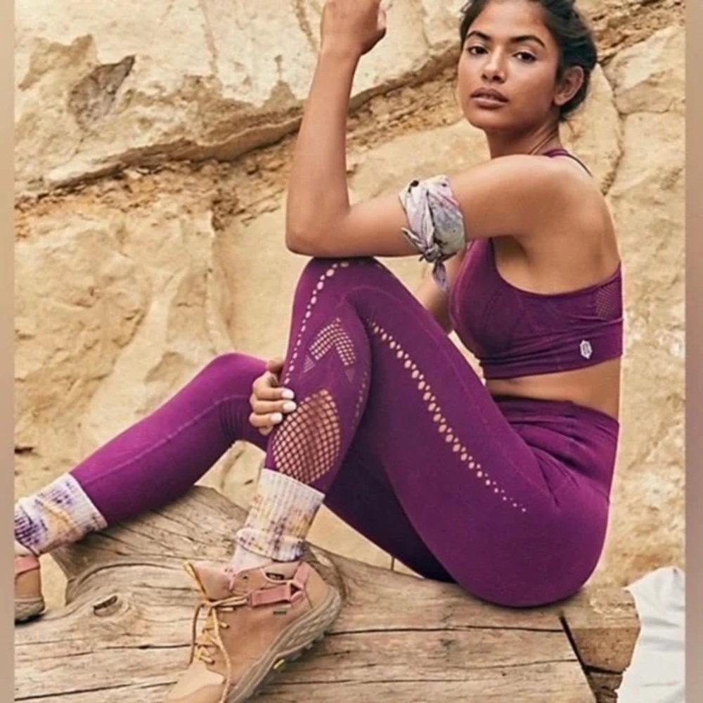 FREE PEOPLE Running through My Mind Leggings